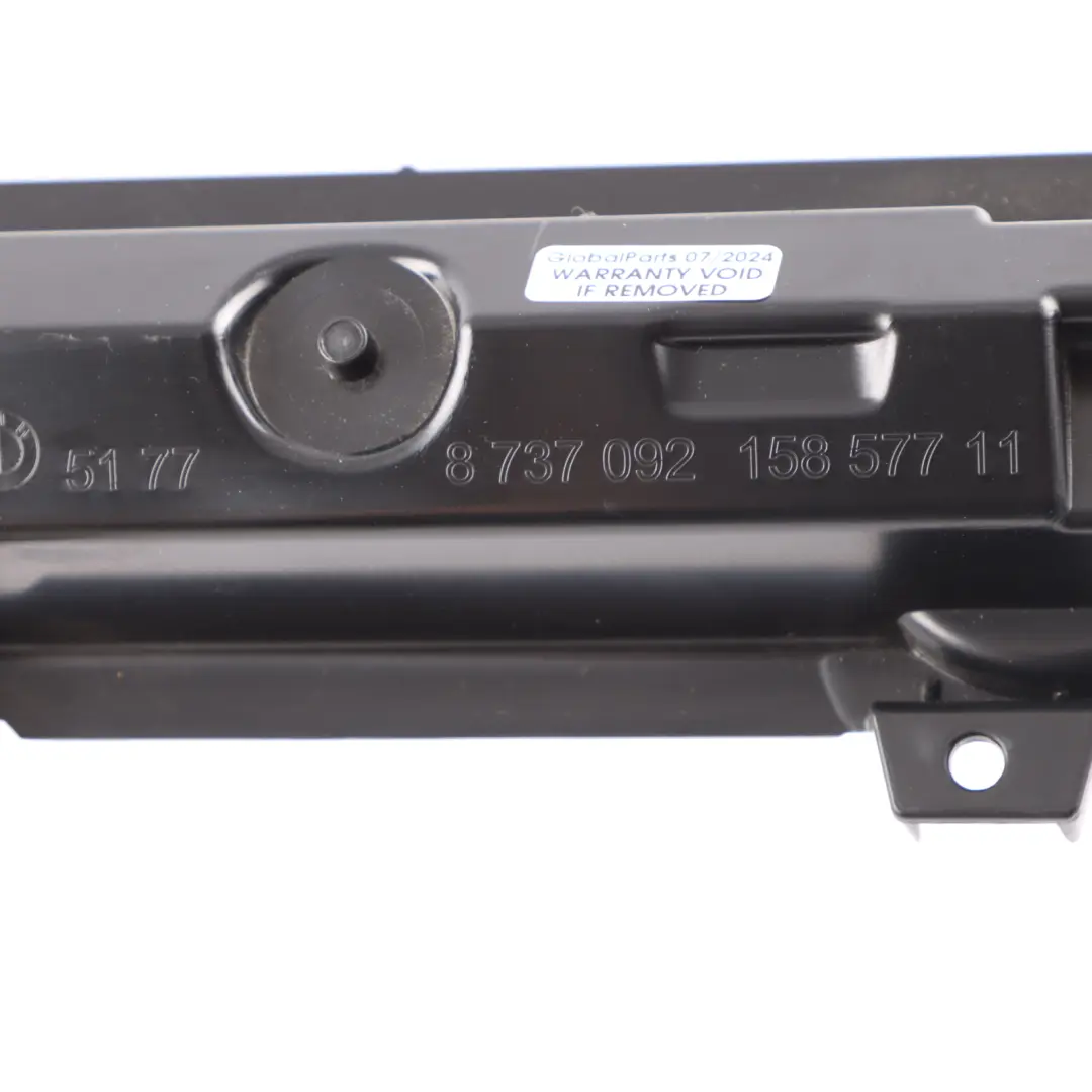 BMW G26 Support Jupe Latérale Fixation Guide Milieu Droit - SKU 8737092 - Numéro de pièce 8737092