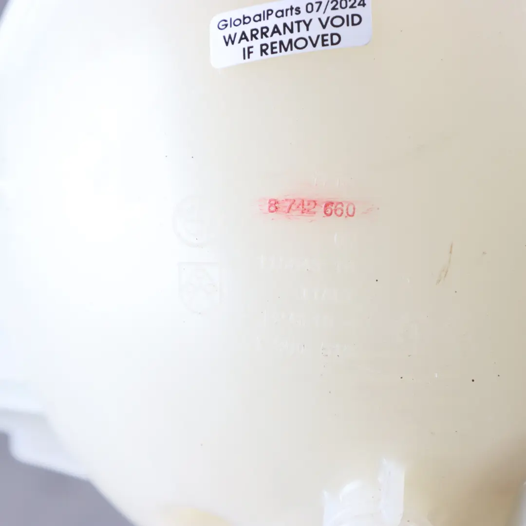 Depósito Expansión BMW X3 G01 F97 X4M F98 Rebosadero Botella para con número de pieza 8742660 Depósito Expansión BMW X3 G01 F97 X4M F98 Rebosadero Botella - SKU 8742660 - Número de pieza 8742660