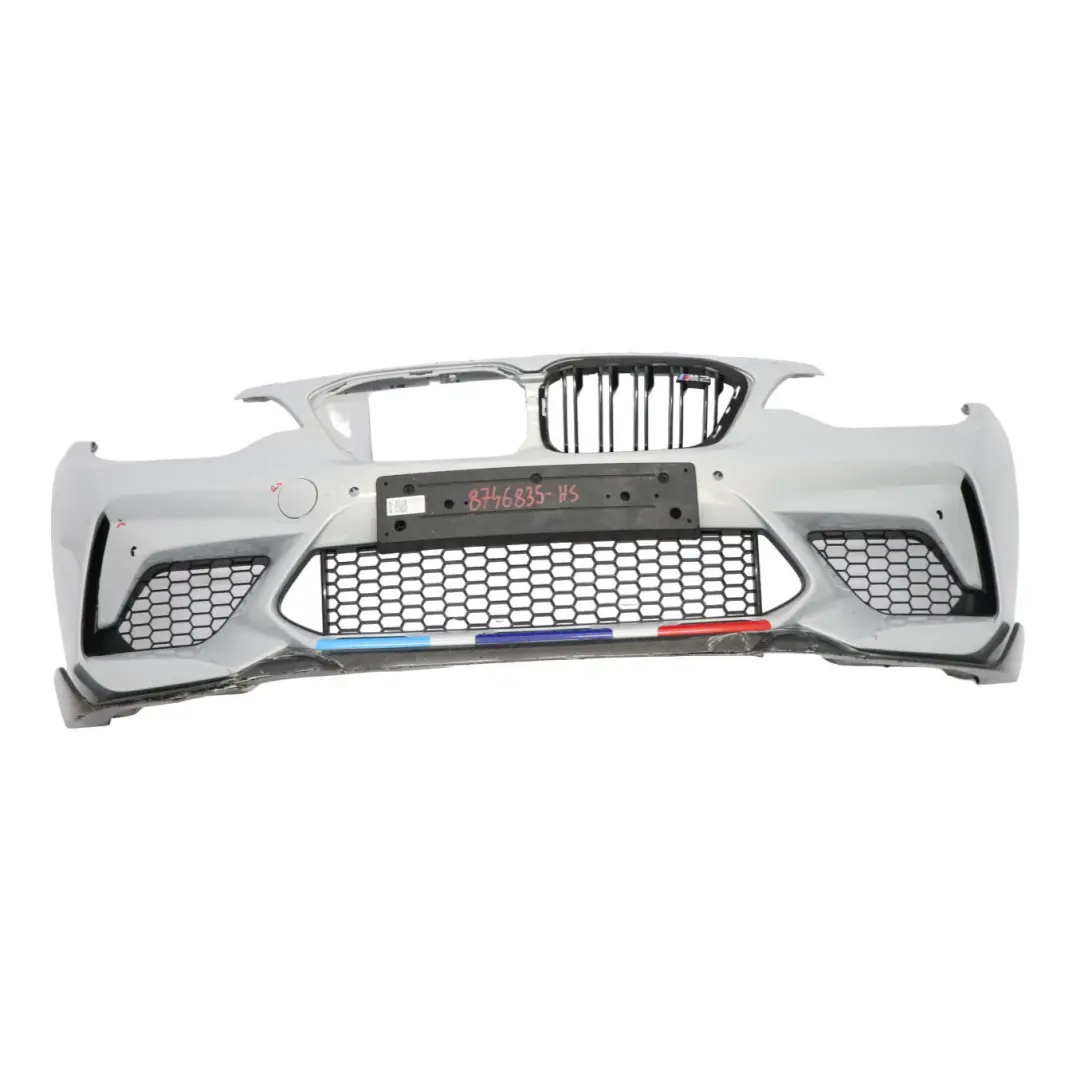 Bumper Front Trim Panel Hockenheim Silver Metallic - C33 to BMW F87 M2 Competition with Part number 8746835 BMW F87 M2 Competition Bumper Front Trim Panel Hockenheim Silver Metallic - C33 - SKU 8746835-HS - Part number 8746835