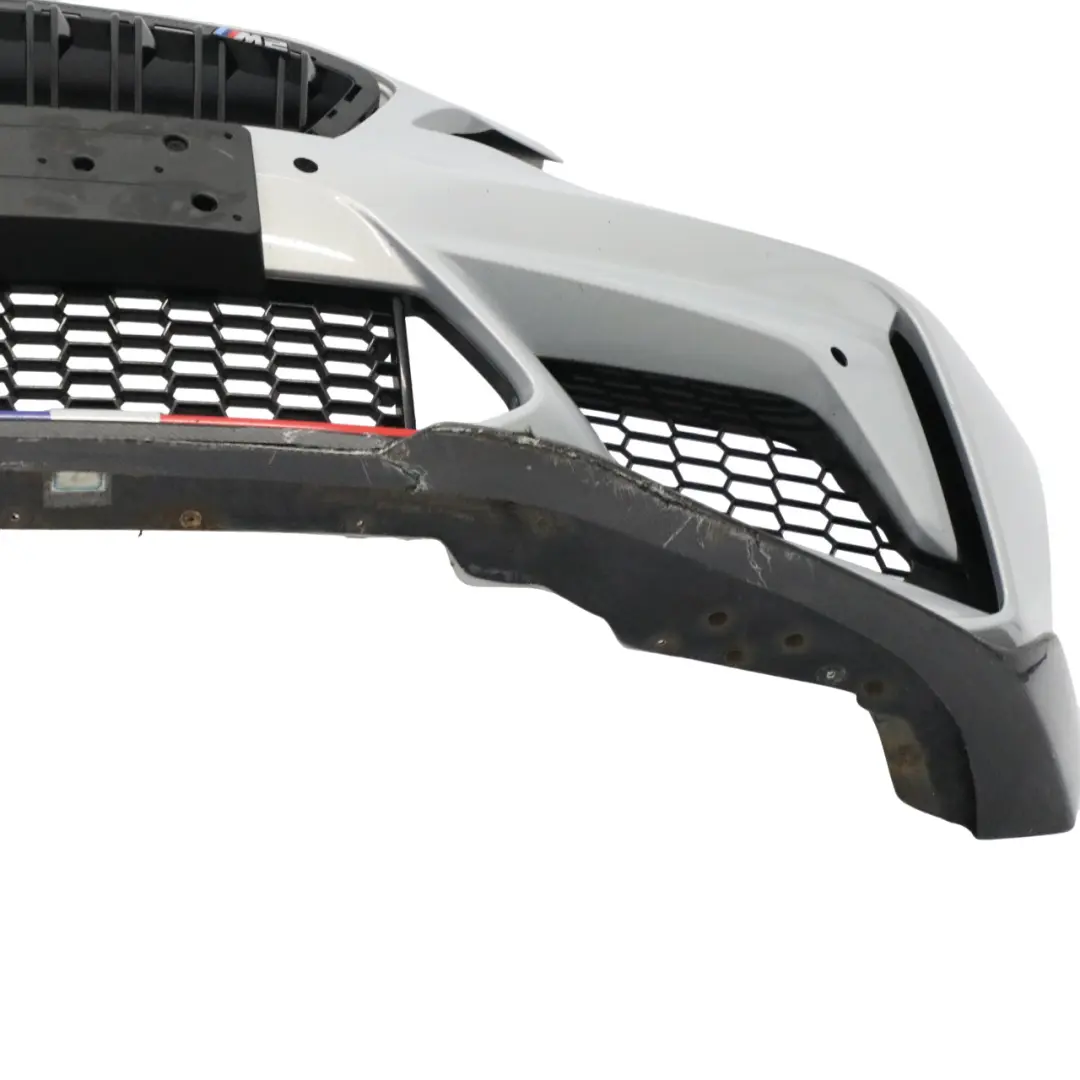 Bumper Front Trim Panel Hockenheim Silver Metallic - C33 to BMW F87 M2 Competition with Part number 8746835 BMW F87 M2 Competition Bumper Front Trim Panel Hockenheim Silver Metallic - C33 - SKU 8746835-HS - Part number 8746835