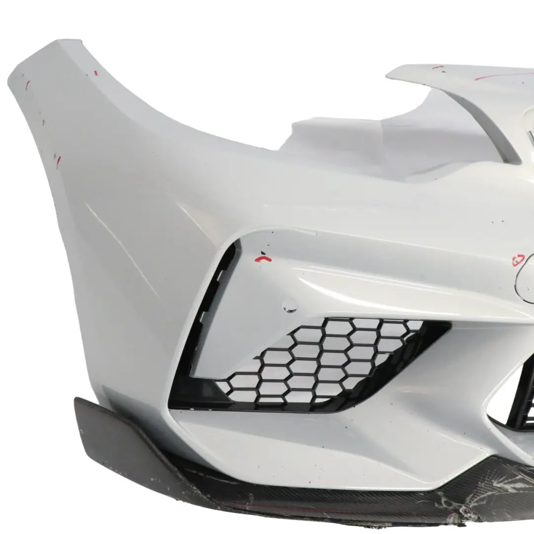 Bumper Front Trim Panel Hockenheim Silver Metallic - C33 to BMW F87 M2 Competition with Part number 8746835 BMW F87 M2 Competition Bumper Front Trim Panel Hockenheim Silver Metallic - C33 - SKU 8746835-HS - Part number 8746835