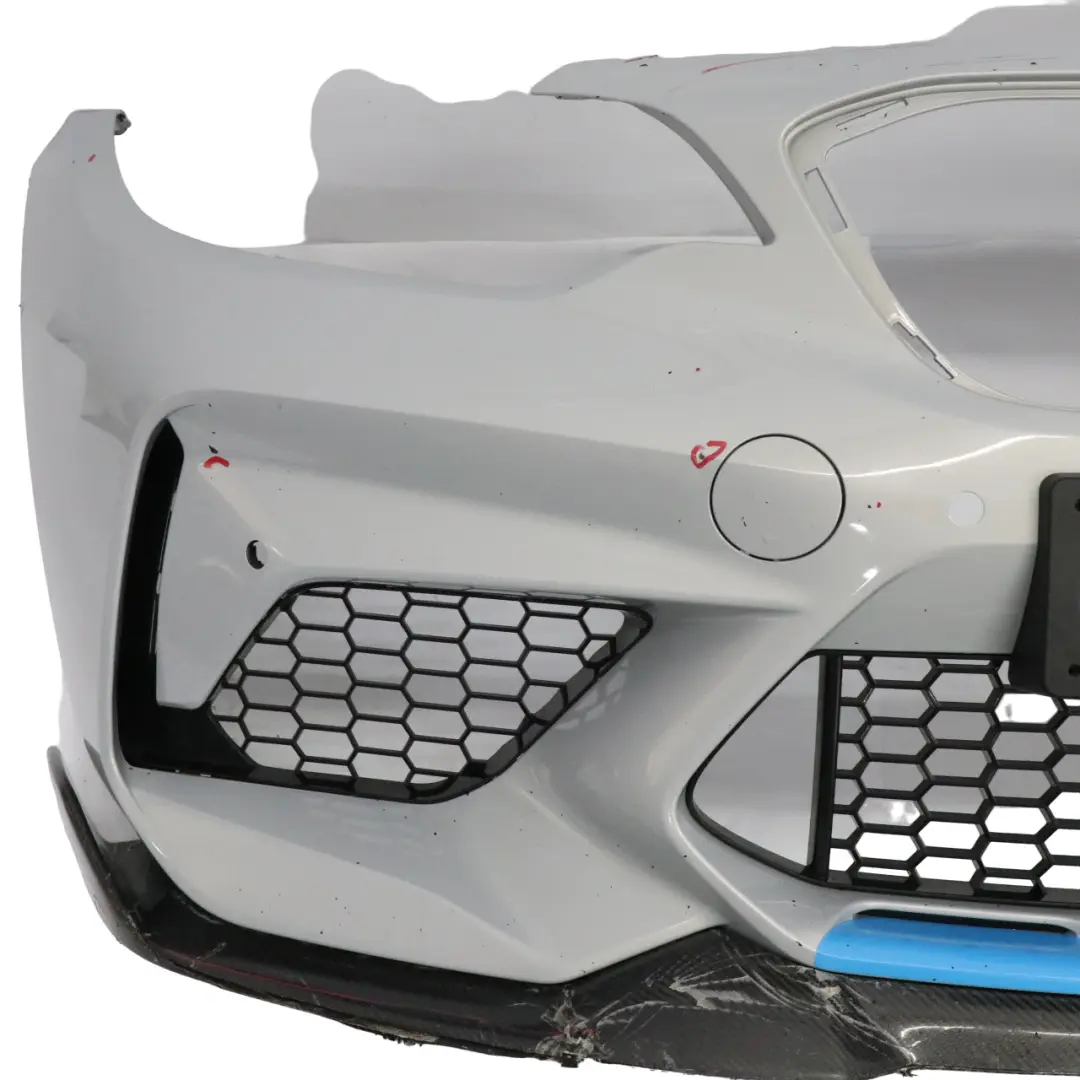 BMW F87 M2 Zderzak Przedni Hockenheim Silver Srebrny Metalik - C33 - SKU 8746835-HS - Numer Części 8746835