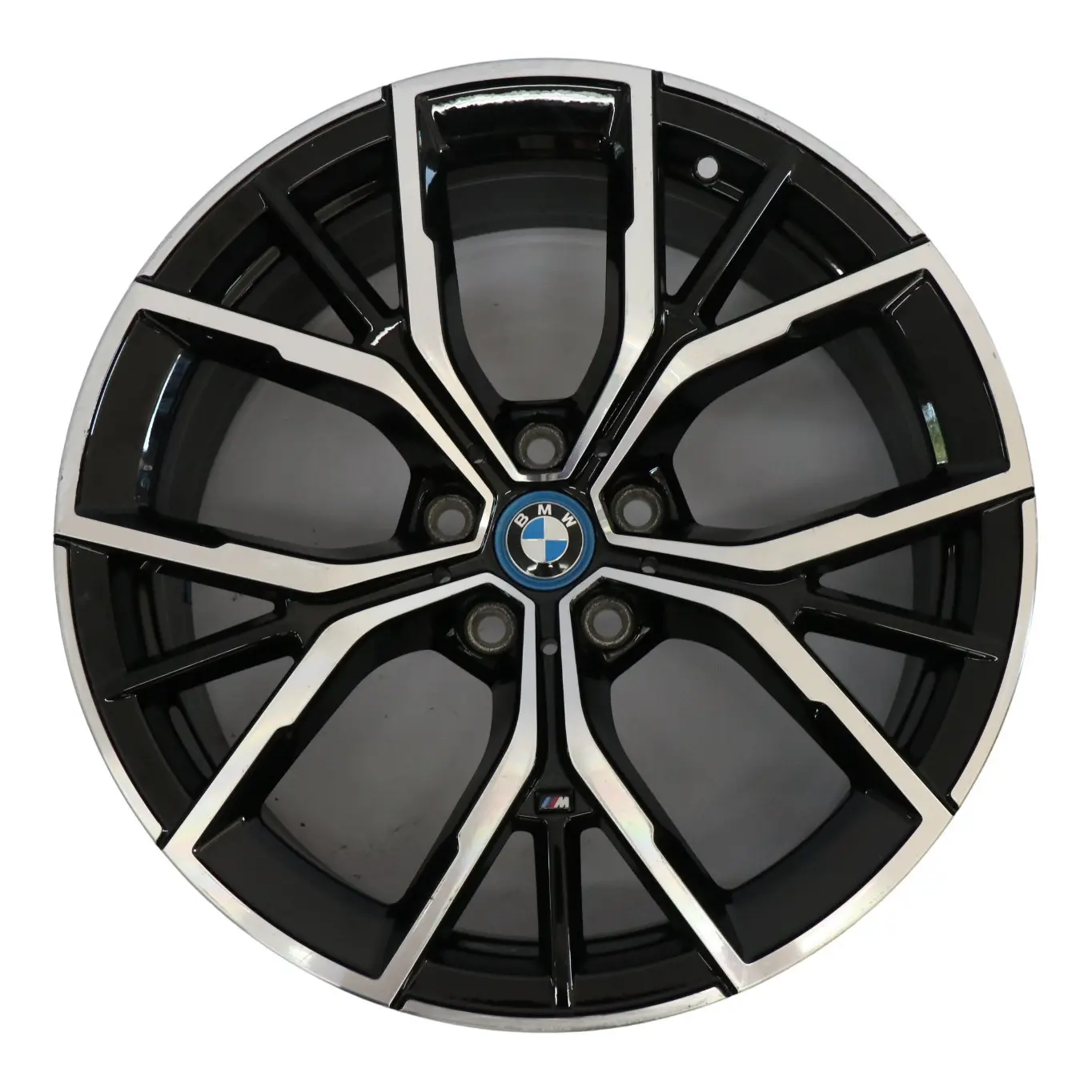 BMW G30 G31 G38 LCI Cerchio in lega nero 19" 8J ET:30 Y-Spoke 845M 8747405
