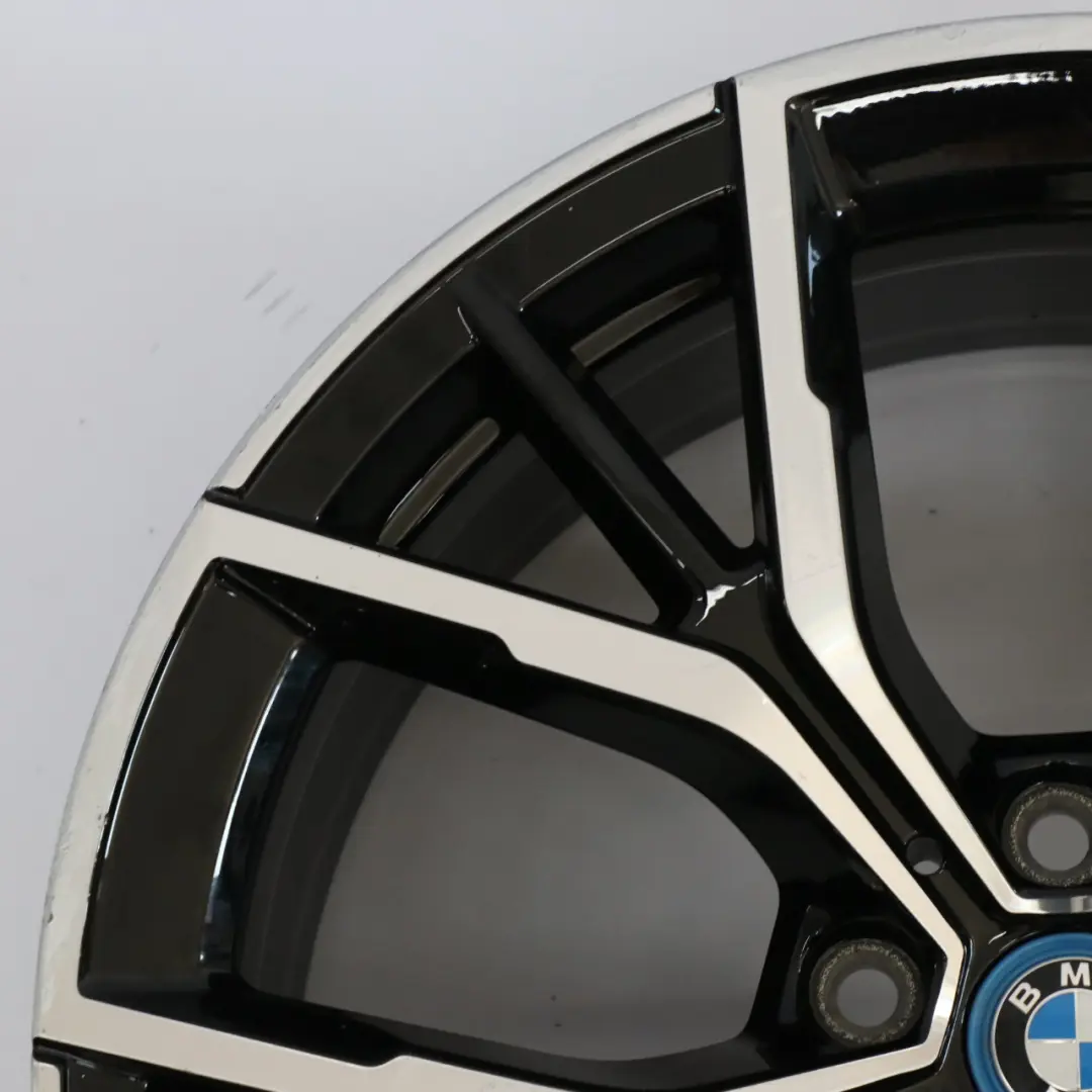 BMW G30 G31 G38 LCI Cerchio in lega nero 19" 8J ET:30 Y-Spoke 845M - SKU 8747405-1 - Numero di parte 8747405