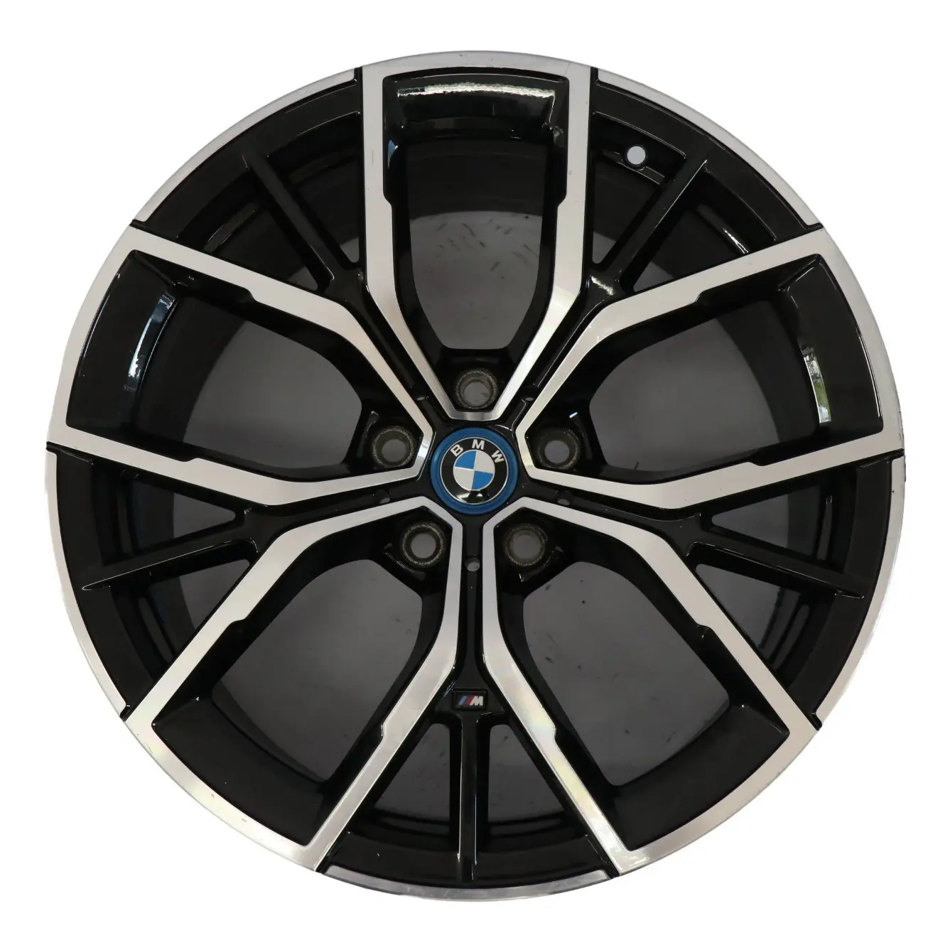 BMW G30 G31 G38 LCI Cerchio in lega nero 19" 9J ET:44 Y-Spoke 845M 8747406