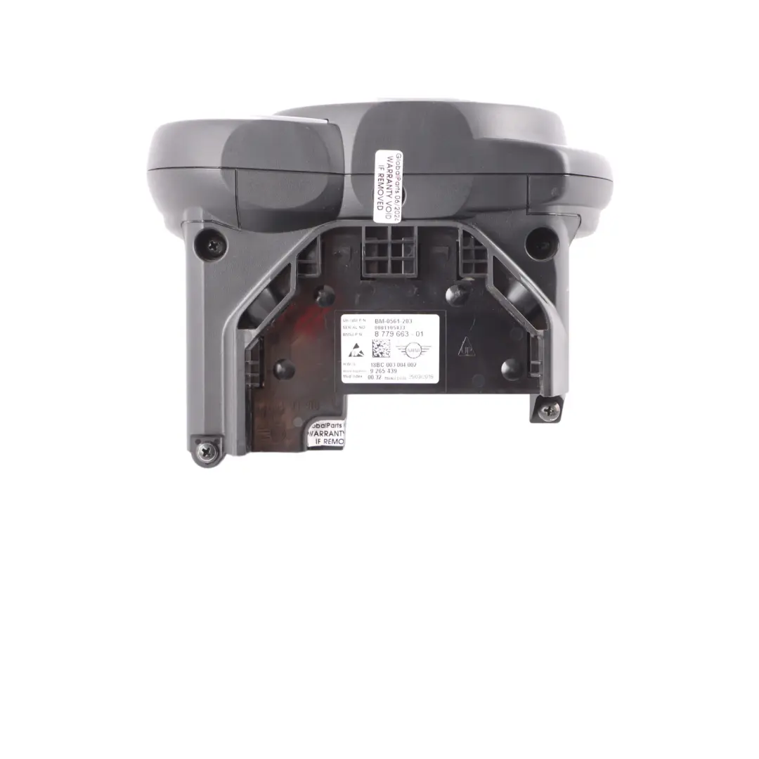 Instrument Cluster Speedo Meter Manual to Mini Clubman F54 F55 Petrol with Part number 8779663 Mini Clubman F54 F55 Petrol Instrument Cluster Speedo Meter Manual - SKU rhd-8779663 - Part number 8779663