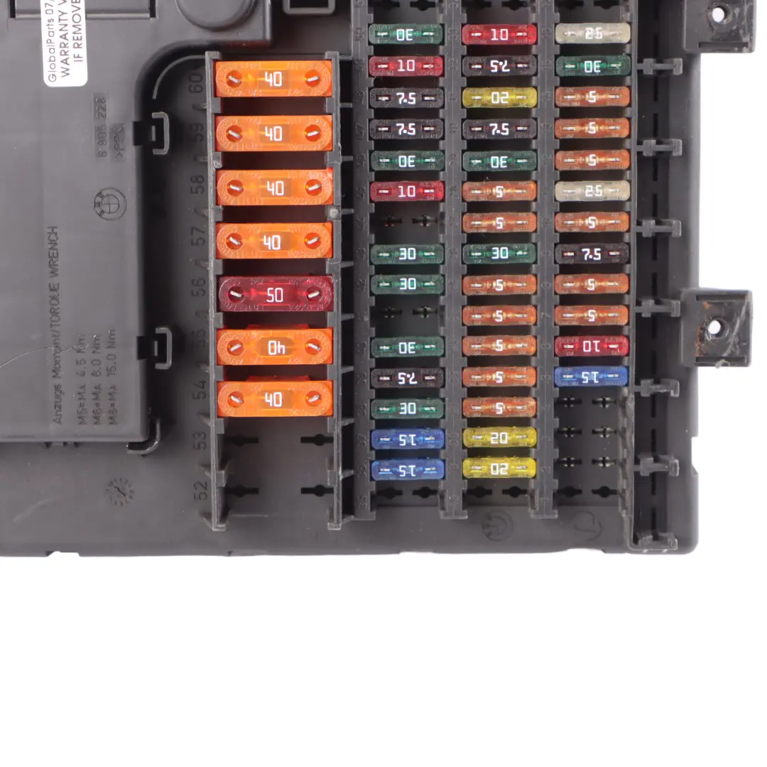 BMW Z4 E85 E86 Interior Fuse Power Distribution Box 8384629 - SKU 6911922 - Part number 6911922