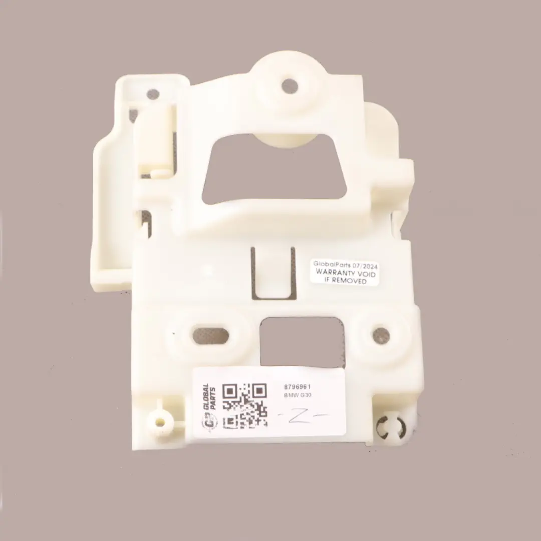 Charging Mounting Module Holder to BMW G30 Battery with Part number 8796961 BMW G30 Battery Charging Mounting Module Holder - SKU 8796961 - Part number 8796961
