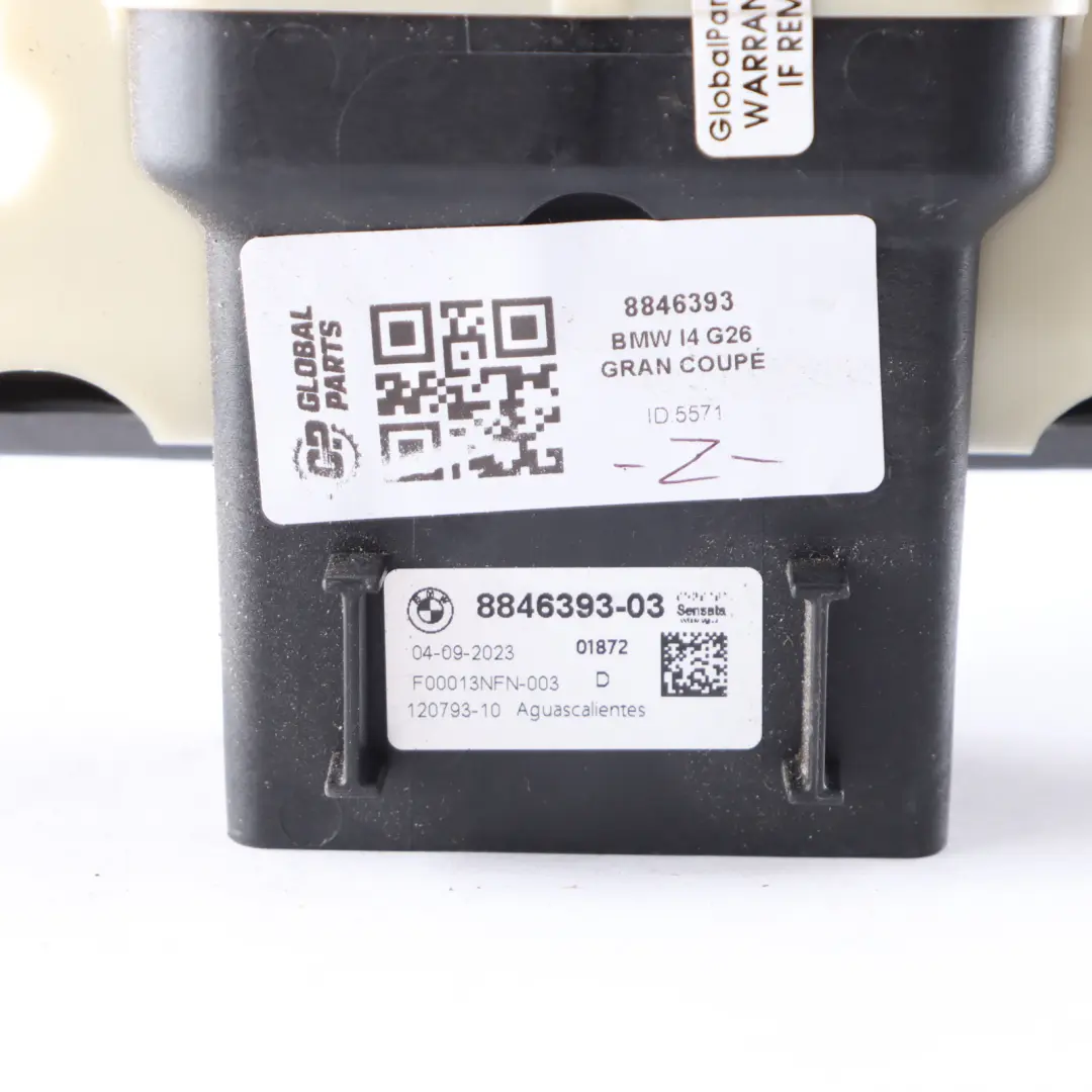 Control Unit Module ECU 8846468 to BMW i4 G26 with Part number 8846393 BMW i4 G26 Control Unit Module ECU 8846468 - SKU 8846393 - Part number 8846393