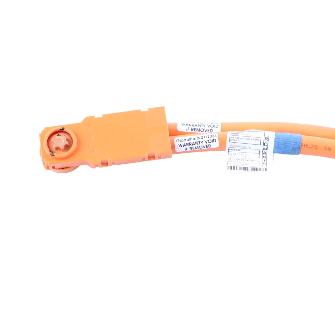 BMW i4 G26 Hybrid Electric Battery Cell Negative Battery Lead Cable - SKU 8846847 - Part number 8846847