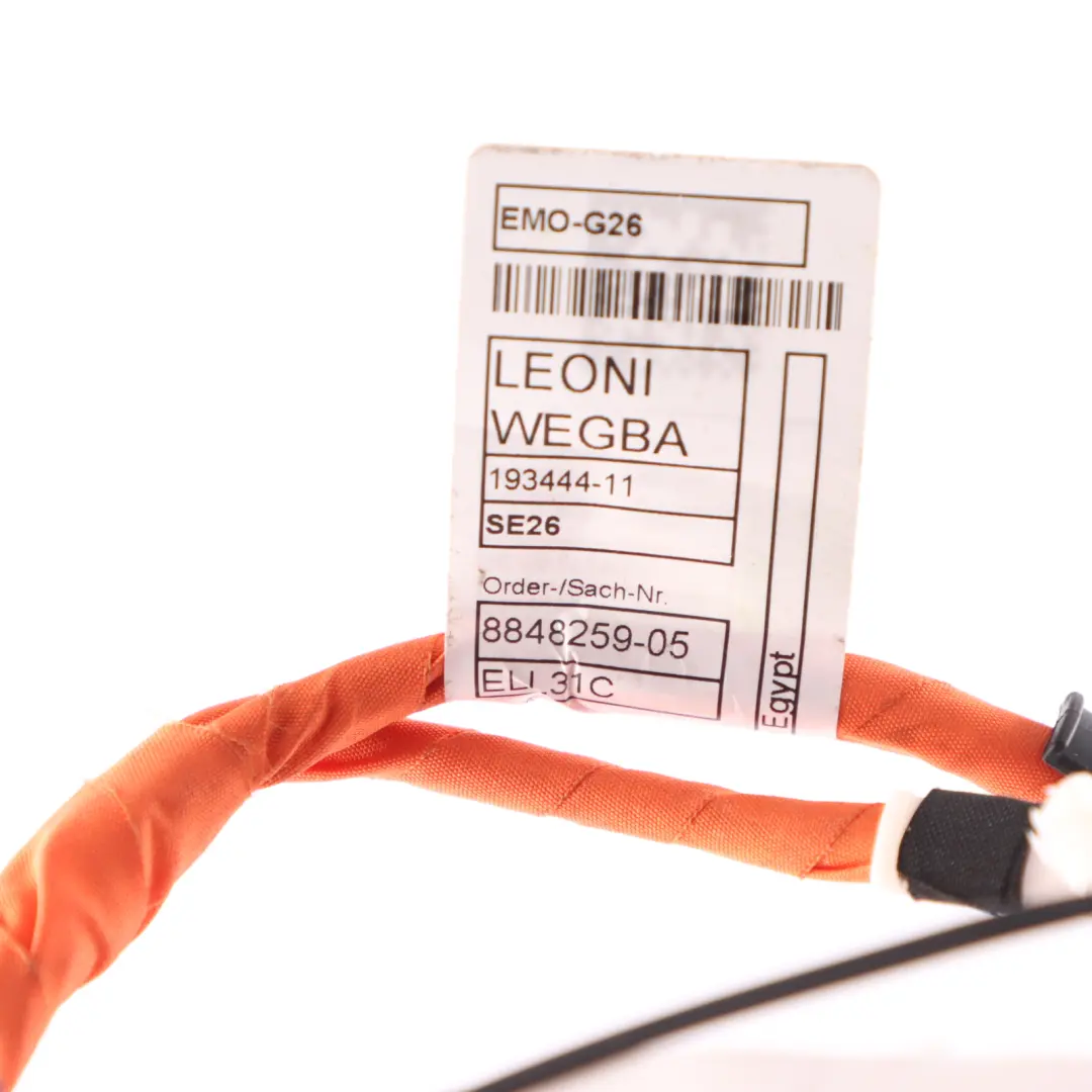 HA0 Battery Cells Left Wiring Harness Communication to BMW i4 G26 eDrive35 with Part number 8848259 BMW i4 G26 eDrive35 HA0 Battery Cells Left Wiring Harness Communication - SKU 8848259 - Part number 8848259