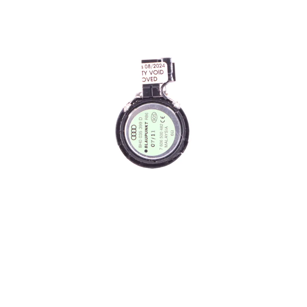 Door Speaker Front Left Right N/O/S Tweeter to Audi A3 8P A4 B7 with Part number 8H0035399D Audi A3 8P A4 B7 Door Speaker Front Left Right N/O/S Tweeter - SKU 8H0035399D - Part number 8H0035399D