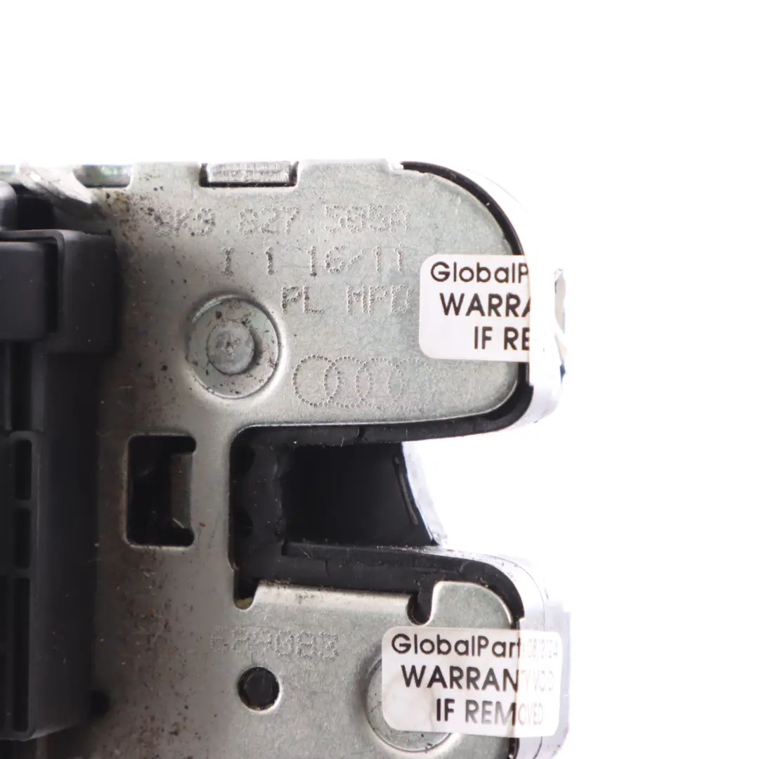 Lock Audi A3 8P A5 8T Boot Trunk Latch Catch Mechanism to Tailgate with Part number 8K9827505A Tailgate Lock Audi A3 8P A5 8T Boot Trunk Latch Catch Mechanism - SKU 8K9827505A - Part number 8K9827505A