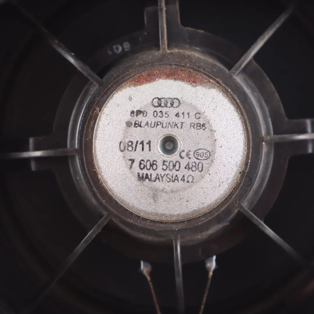 Door Speaker Front Audio Unit to Audi A3 8P with Part number 8P0035411C Audi A3 8P Door Speaker Front Audio Unit - SKU 8P0035411C - Part number 8P0035411C