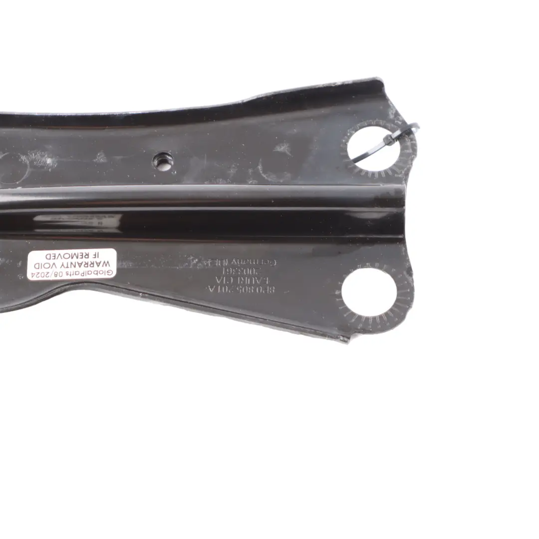 Audi A3 8P Panneau De Support Avant Gauche Plaque Fixation Inférieure - SKU 8P0805201A - Numéro de pièce 8P0805201A