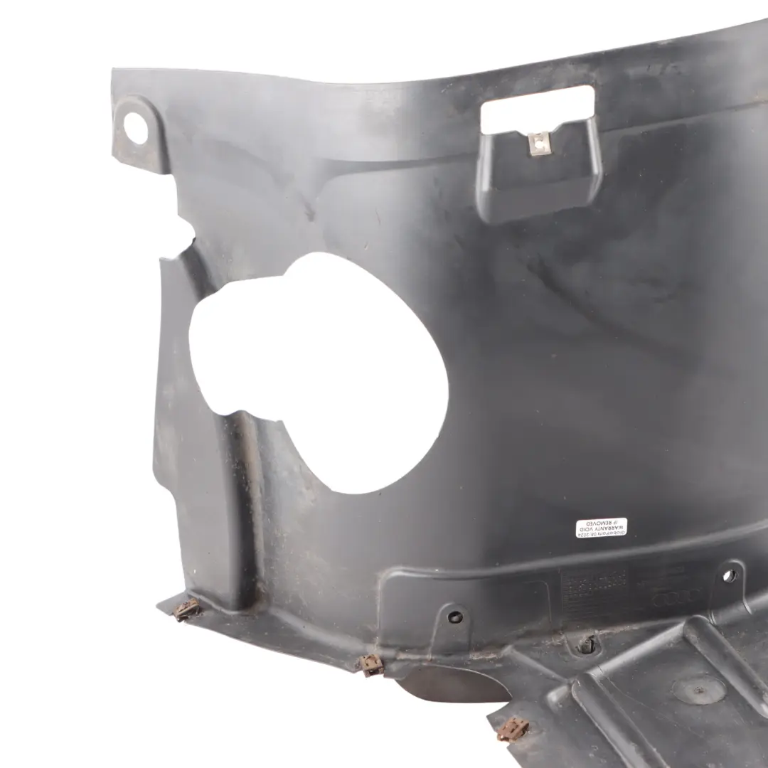 Audi A3 8P Osłona Nadkole Dolne Lewy Przód Przednie - SKU 8P0821191D - Numer Części 8P0821191D