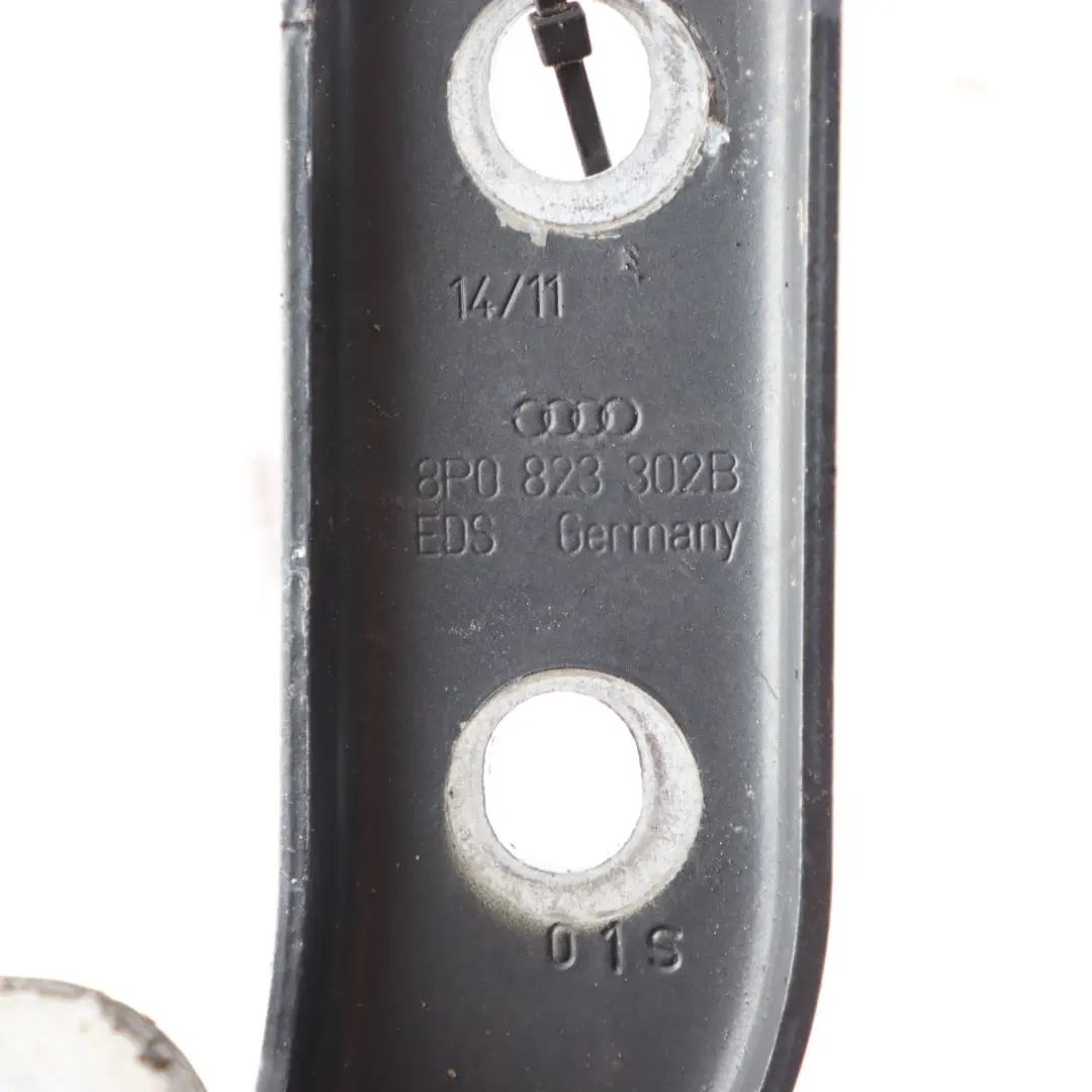 Audi A3 8P Hood Bonnet Hinge Front Right O/S Meteor Grey Pearl - LZ7H - SKU 8P0823302B-MGR - Part number 8P0823302B
