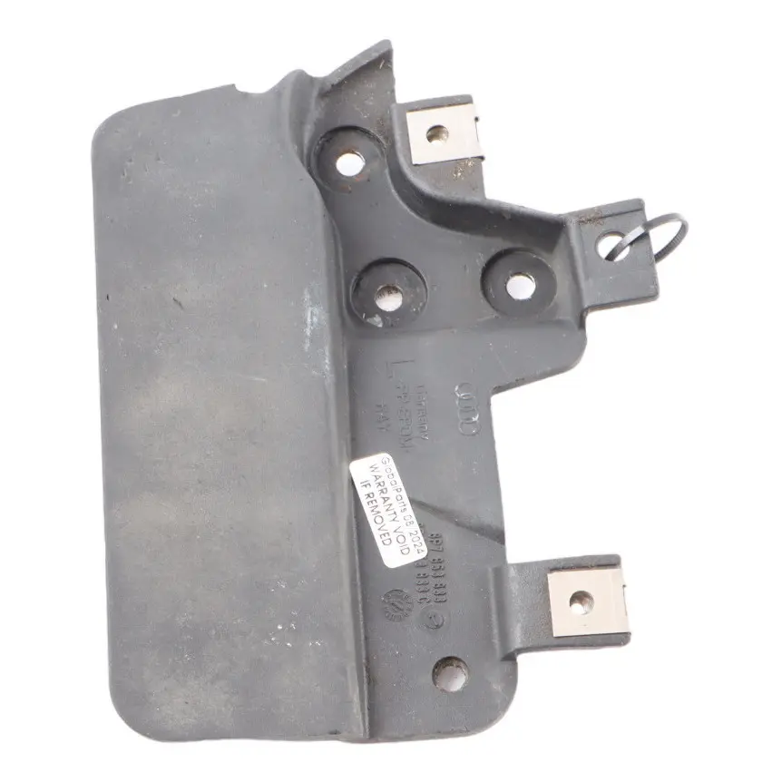 Audi A3 8P Rear Wheel Arch Mud Flap Left N/S Splash Guard Trim Panel - SKU 8P0853833C - Part number 8P0853833C