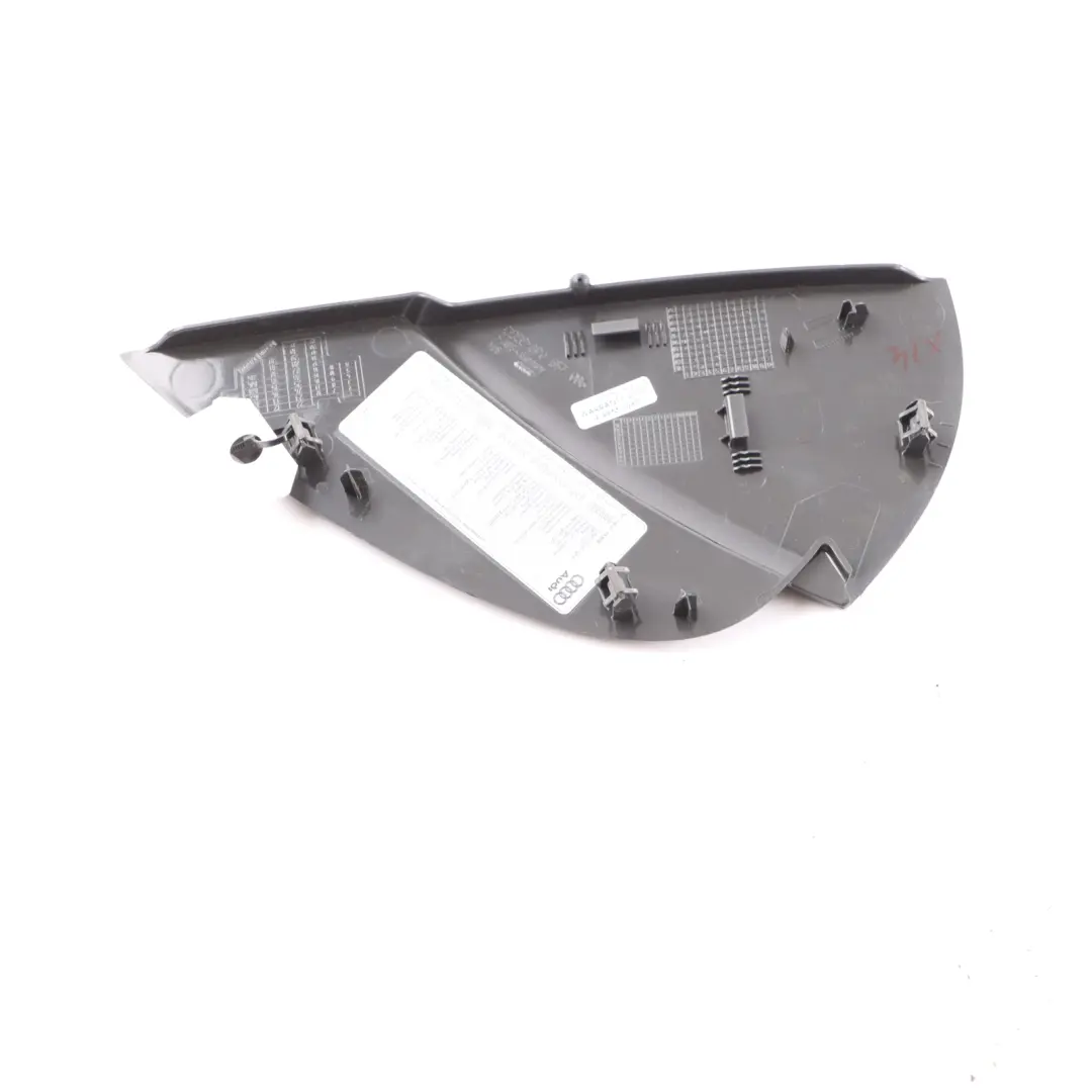 Audi A3 8P Dashboard Abdeckung Rechts Dash End Cap Abdeckung Schwarz - SKU 8P0857086 - Teilenummer 8P0857086