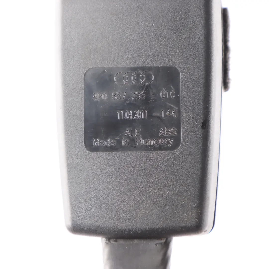 Front Seat Belt Buckle Left N/S Safety Belt Tensioner to Audi A3 8P with Part number 8P0857755E Audi A3 8P Front Seat Belt Buckle Left N/S Safety Belt Tensioner - SKU RHD-8P0857755E - Part number 8P0857755E