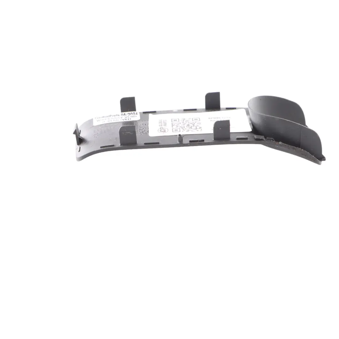Audi A3 8P Cache console centrale Panneau frein à main Garniture noire - SKU 8P0863276 - Numéro de pièce 8P0863276