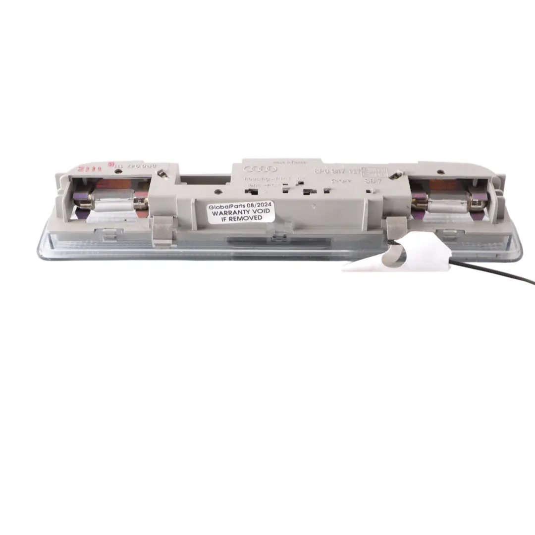 Audi A3 8P Interior Roof Light Rear Reading Lamp Unit Switch - SKU 8P0947111B - Part number 8P0947111B