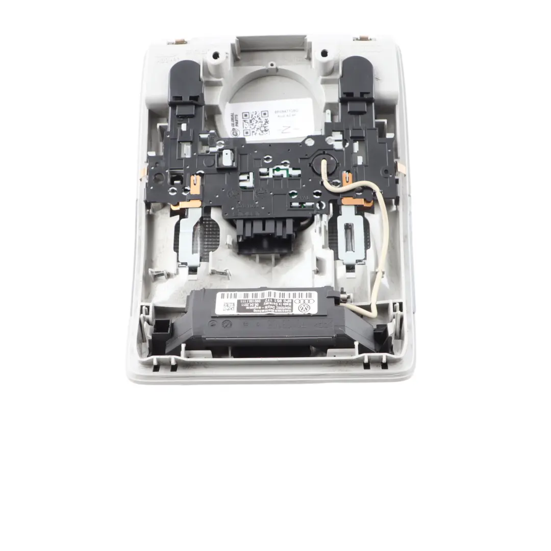 Audi A3 8P Luz techo delantera lectura interior Panel interruptores - SKU 8P0947135D - Número de pieza 8P0947135D
