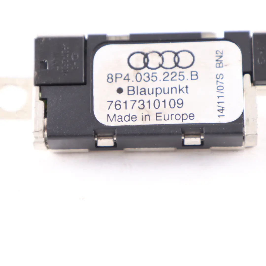 Antennenverstärker Antennenmodul Booster Steuergerät für Audi A3 8P mit Teilenummer 8P4035225B Audi A3 8P Antennenverstärker Antennenmodul Booster Steuergerät - SKU 8P4035225B - Teilenummer 8P4035225B