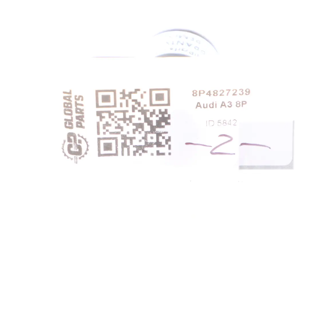 Tope Absorbedor Tapa Maletero Portón Trasero para Audi A3 8P con número de pieza 8P4827239 Audi A3 8P Tope Absorbedor Tapa Maletero Portón Trasero - SKU 8P4827239 - Número de pieza 8P4827239