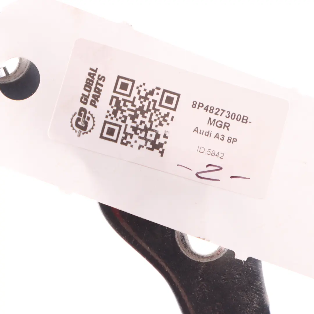 Hinge Rear Boot Trunk Lid Meteor Grey Pearl Metalic - LZ7H to Audi A3 8P Tailgate with Part number 8P4827300B-MGR Audi A3 8P Tailgate Hinge Rear Boot Trunk Lid Meteor Grey Pearl Metalic - LZ7H - SKU 8P4827300B-MGR - Part number 8P4827300B-MGR