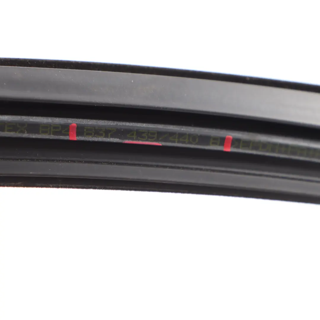 Audi A3 8P Front Window Guide Frame Door Left N/S Cover Seal Rubber - SKU 8P4837439B - Part number 8P4837439B