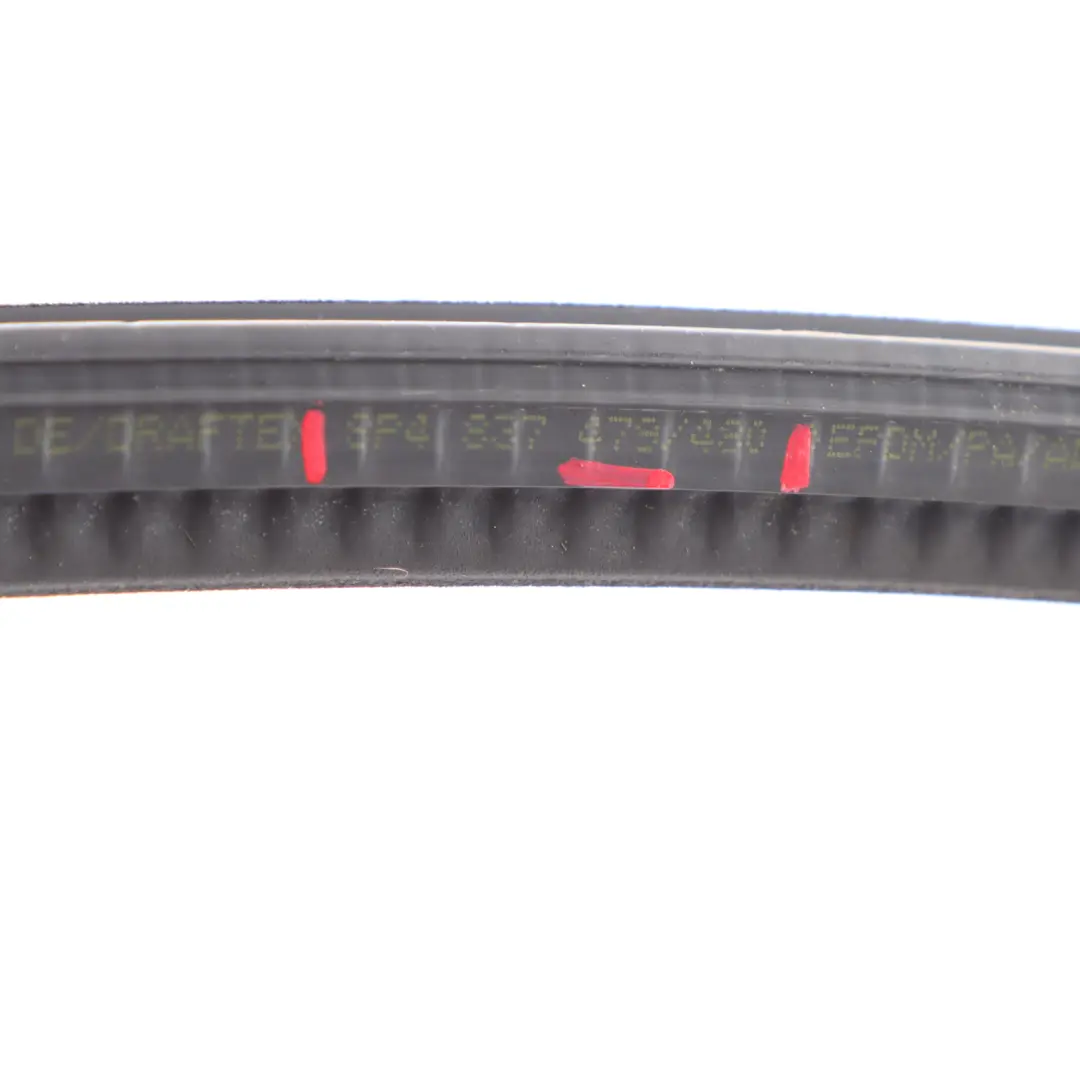 Front Door Window Inner Left N/S Seal Gasket Strip Rubber to Audi A3 8P with Part number 8P4837479 Audi A3 8P Front Door Window Inner Left N/S Seal Gasket Strip Rubber - SKU 8P4837479 - Part number 8P4837479