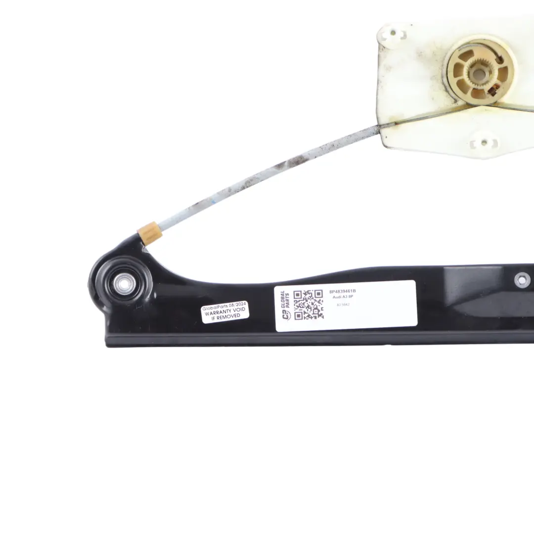 Audi A3 8P Alzacristalli Posteriore Sinistro Regolatore Trasmissione - SKU 8P4839461B - Numero di parte 8P4839461B