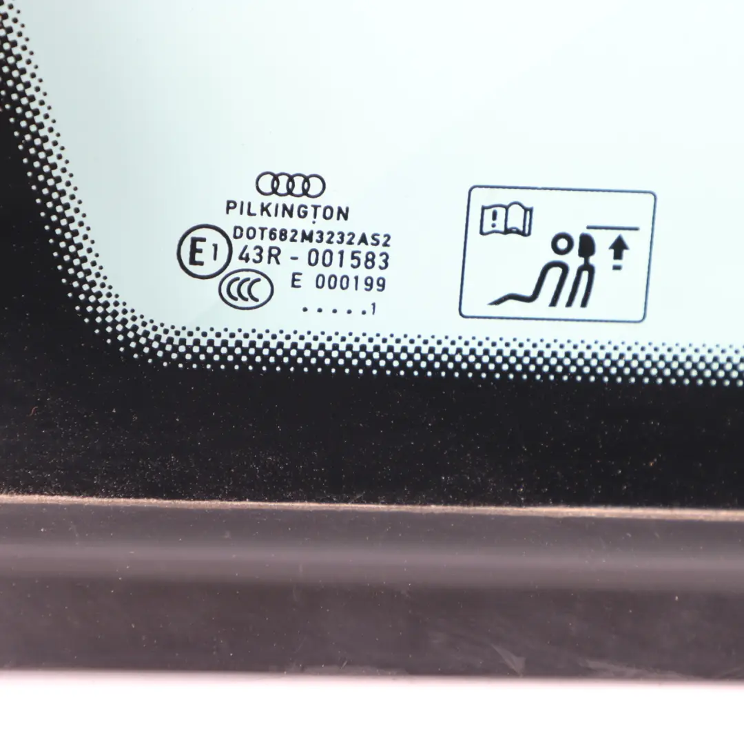 Audi A3 8P Vetro Del Finestrino Posteriore Sinistro AS2 - SKU 8P4845299B - Numero di parte 8P4845299B