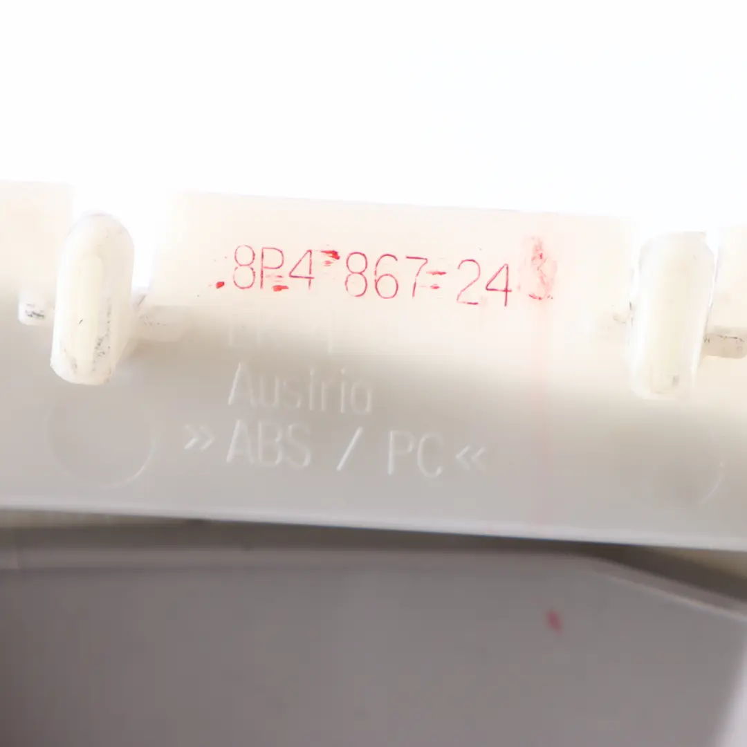 Audi A3 8P Osłona Słupka B Lewa Szara - SKU 8P4867243 - Numer Części 8P4867243