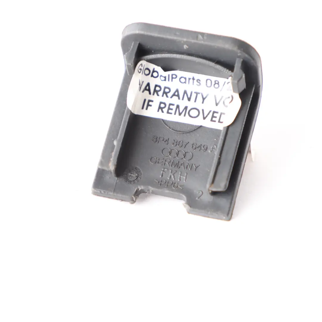 Audi A3 8P Puerta Trasera Maletero Botón Liberación Emergencia Negro - SKU 8P4867649A - Número de pieza 8P4867649A