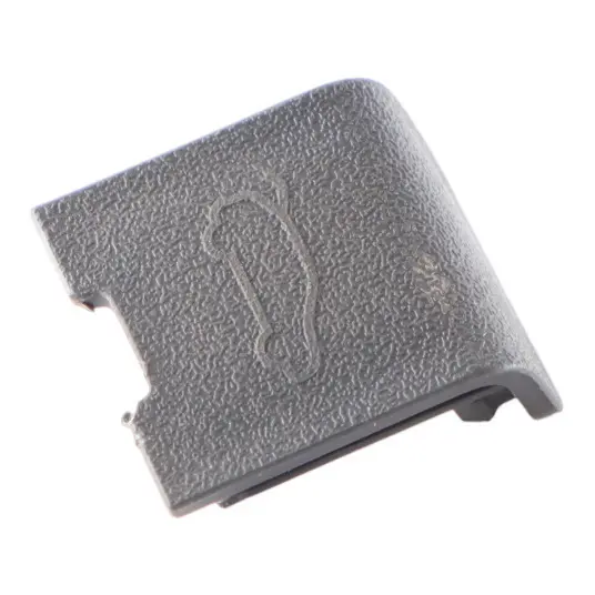 Audi A3 8P Door Boot Tail Gate Emergency Release Button Trim Black - SKU 8P4867649A - Part number 8P4867649A