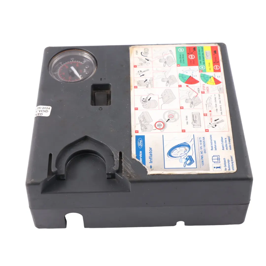 Ford Transit Fiesta Ka Mondeo Focus Tyre Inflator Air Compressor 8V2119G525AA - SKU 8V21-19G525-AA - Part number 8V21-19G525-AA