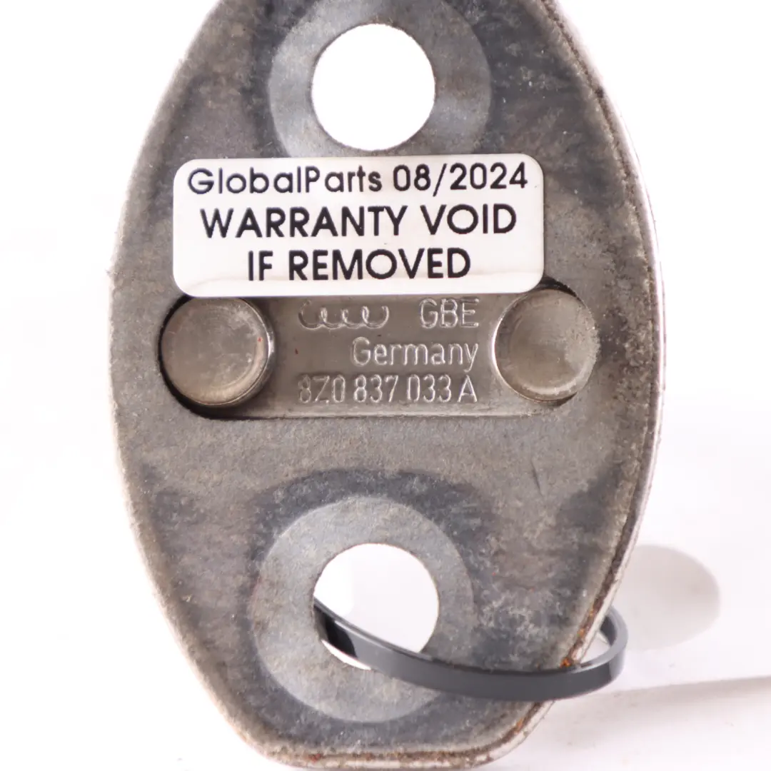 Support Verrou Gâche Serrure Porte pour Audi A3 8P à propos du numéro de pièce 8Z0837033A Audi A3 8P Support Verrou Gâche Serrure Porte - SKU 8Z0837033A - Numéro de pièce 8Z0837033A