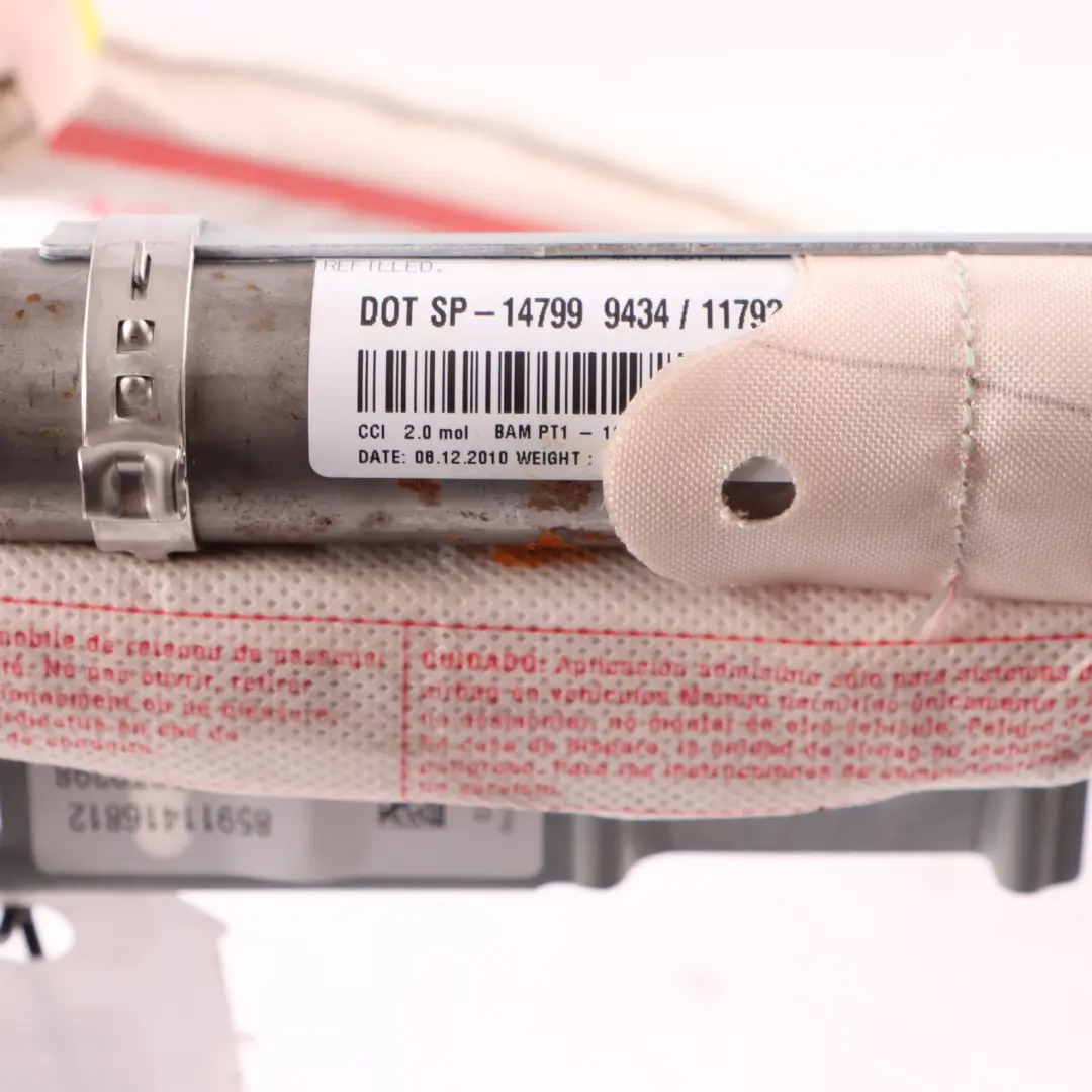 BMW F02 F04 Head Air Module Roof Curtain Right O/S - SKU 9114168 - Part number 9114168