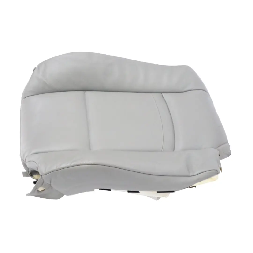 Funda Respaldo Asiento Delantero Izquierdo Cuero Gris para BMW E93 con número de pieza 9117697 BMW E93 Funda Respaldo Asiento Delantero Izquierdo Cuero Gris - SKU 9117697 - Número de pieza 9117697