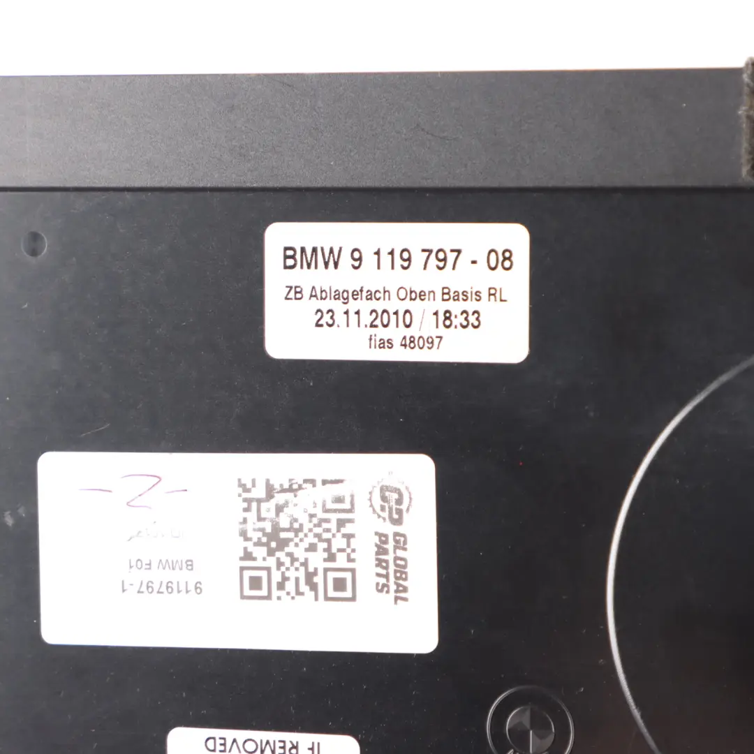 Dashboard Storage Box Instrument Panel Wood Ash Anthracite to BMW F01 F02 with Part number 9119797 BMW F01 F02 Dashboard Storage Box Instrument Panel Wood Ash Anthracite - SKU RHD-9119797-1 - Part number 9119797