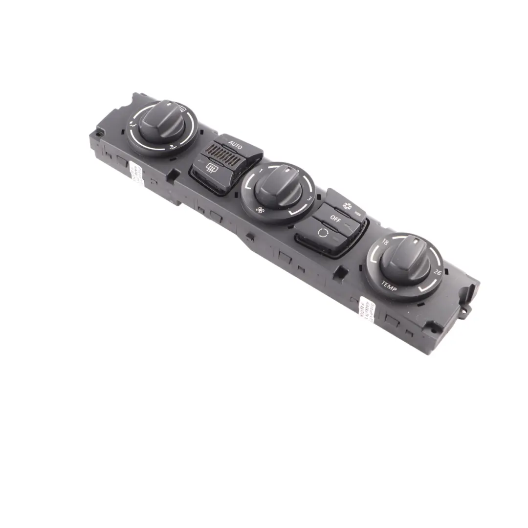 Basis Automatic Air Conditioning A/C Control Unit to BMW E60 E61 with Part number 9122396 BMW E60 E61 Basis Automatic Air Conditioning A/C Control Unit - SKU 9122396-1 - Part number 9122396
