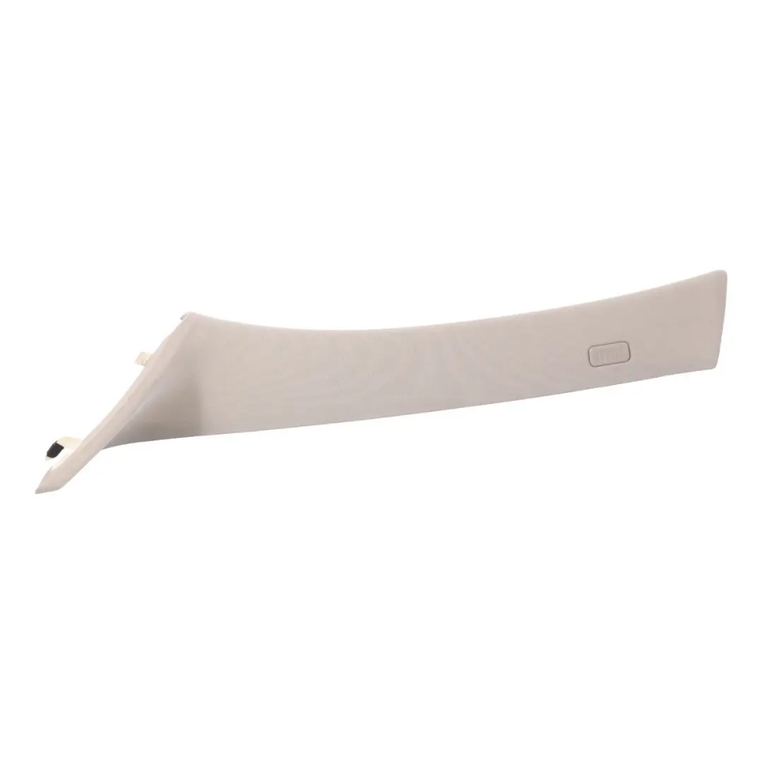 Pilar A Interior Cubierta Columna Delantera Beige Izquierda para BMW E81 E82 con número de pieza 9123903 BMW E81 E82 Pilar A Interior Cubierta Columna Delantera Beige Izquierda - SKU 9123903 - Número de pieza 9123903