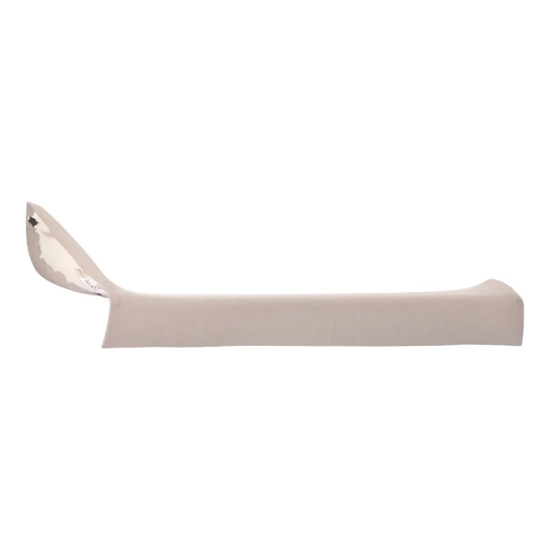 BMW E81 E82 Pilastro A Coperchio Interno Trim Anteriore Beige Destra - SKU 9123904 - Numero di parte 9123904