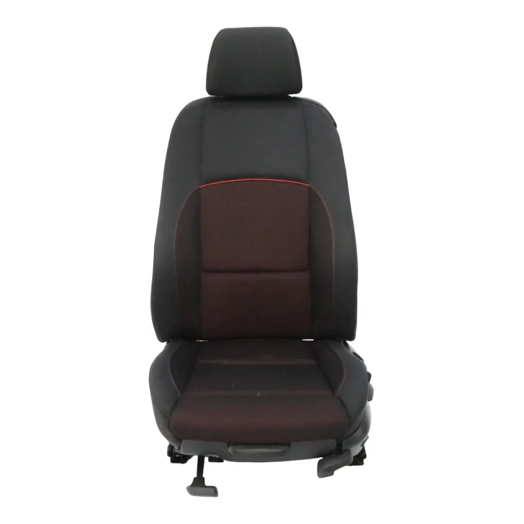 BMW E81 Siège avant gauche Tissu intérieur Réseau Cranberry Red - SKU 9124567-1 - Numéro de pièce 9124567