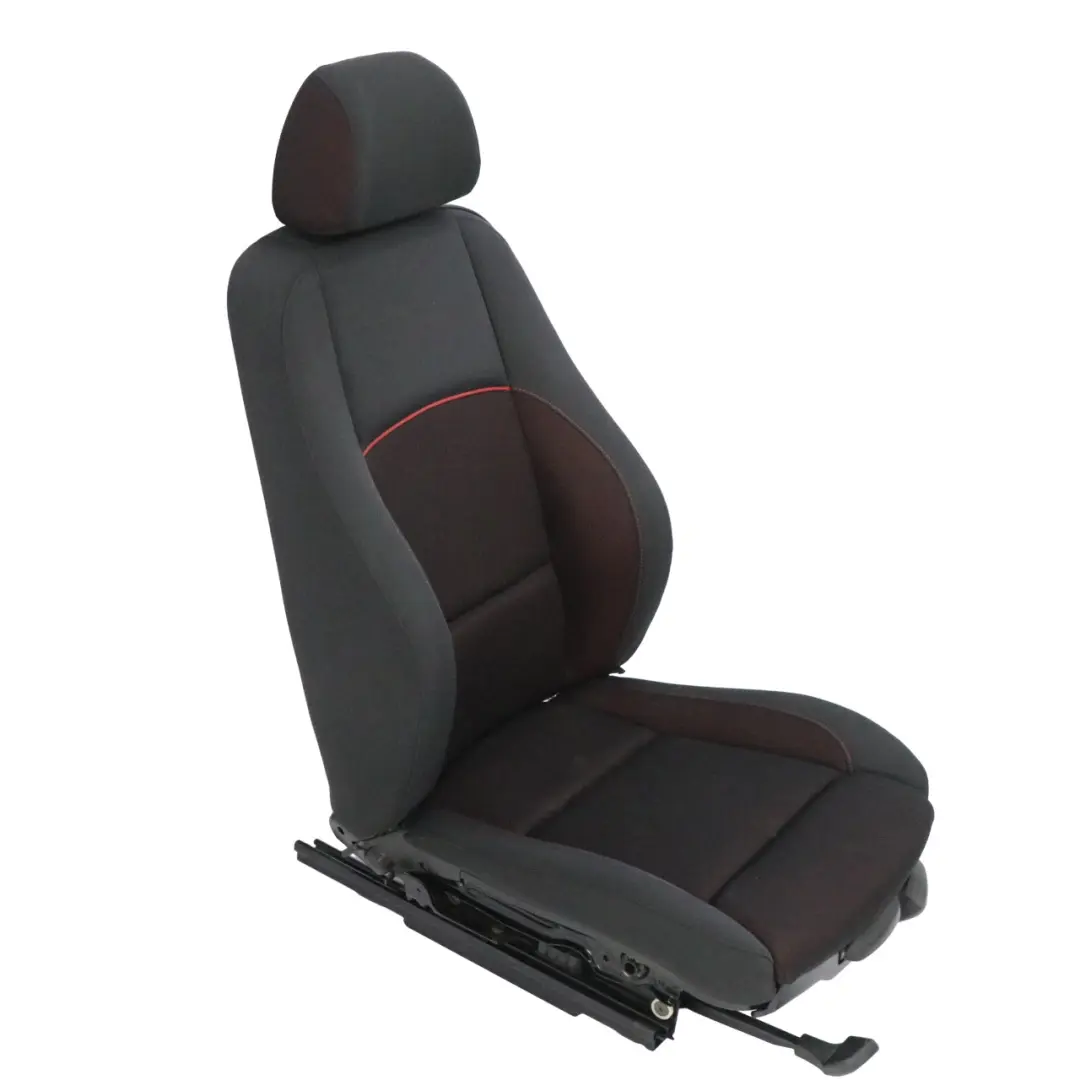 BMW E81 Siège avant gauche Tissu intérieur Réseau Cranberry Red - SKU 9124567-1 - Numéro de pièce 9124567