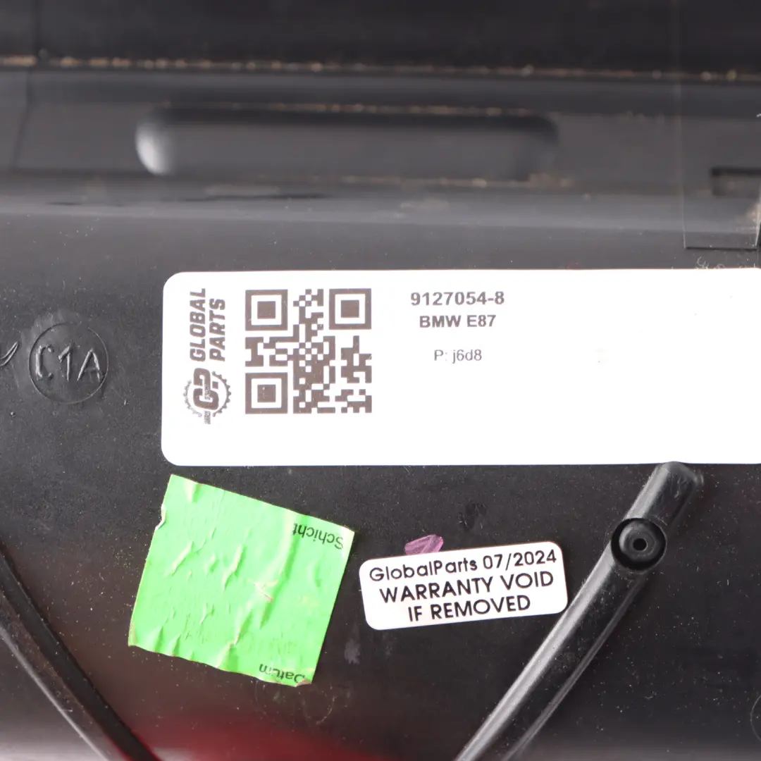  Cruscotto Portaoggetti BMW E87 LCI E81 E82 Vassoio superiore Pannello strumenti - SKU 9127054-8 - Numero di parte 9127054