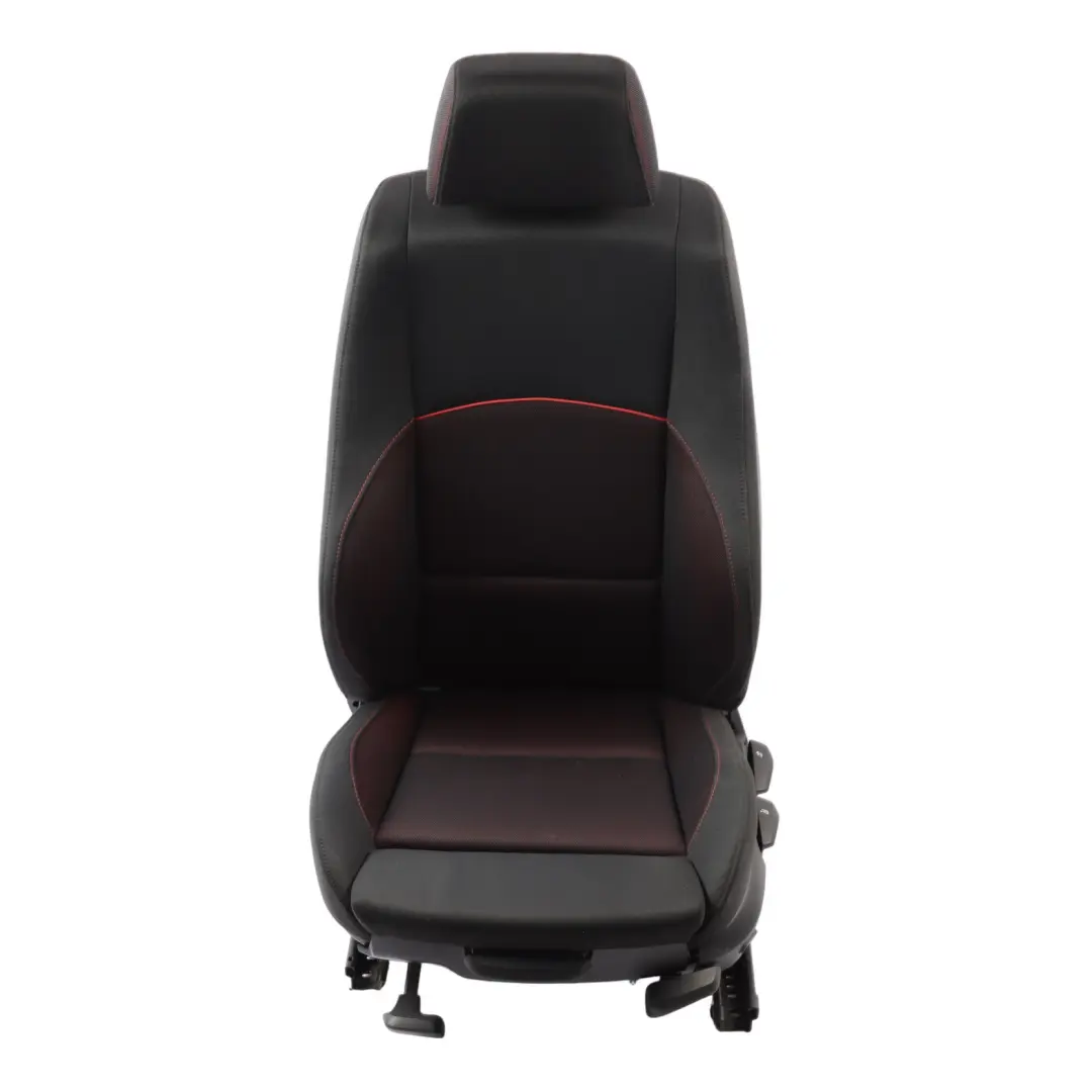 BMW E87 LCI M Sport Tissu Siège Avant Gauche Rouge Cranberry - SKU 9127755 - Numéro de pièce 9127755