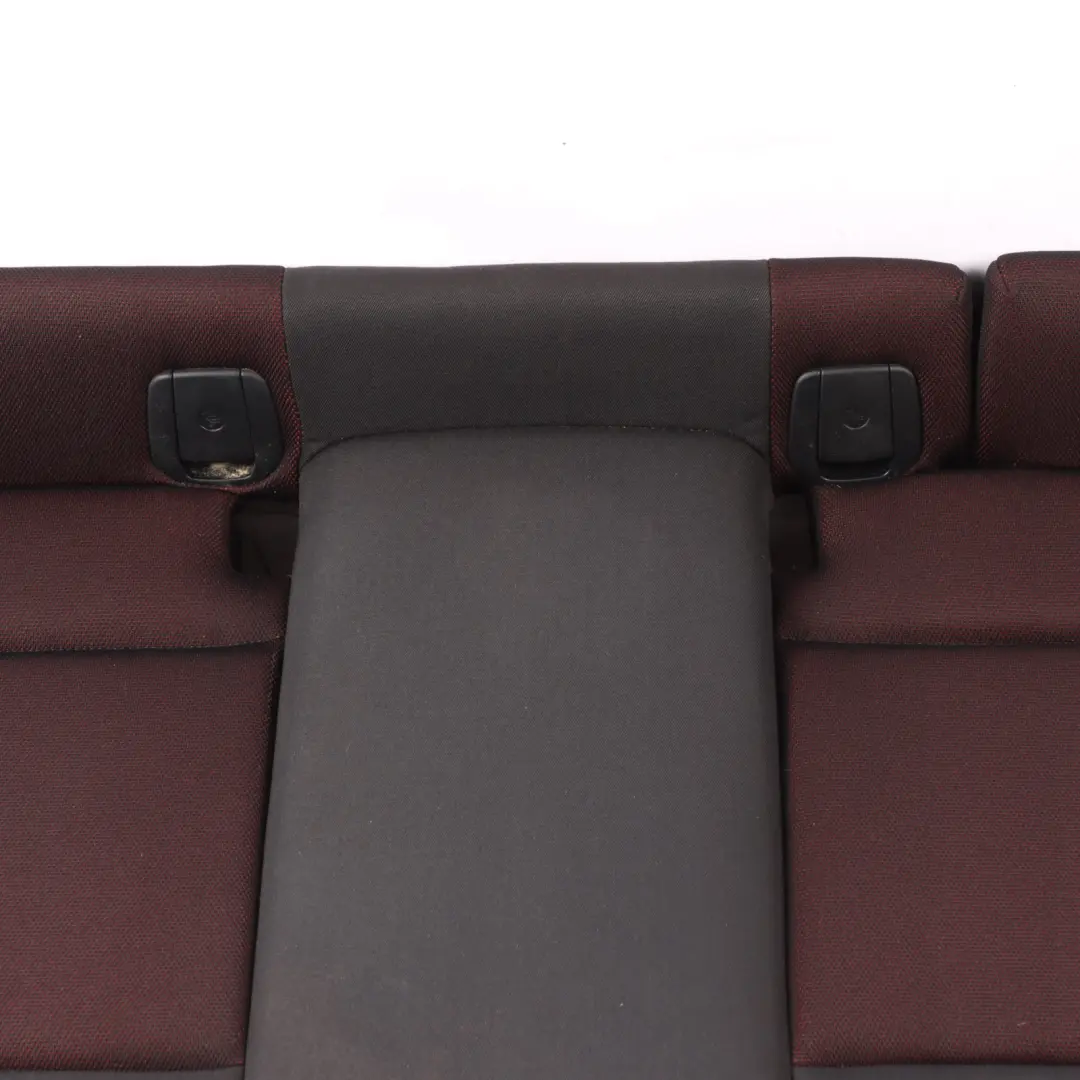 3-Door Rear Seat Bench Cloth Fabric Network Cranberry Red to BMW E81 with Part number 9131878 BMW E81 3-Door Rear Seat Bench Cloth Fabric Network Cranberry Red - SKU 9131878 - Part number 9131878